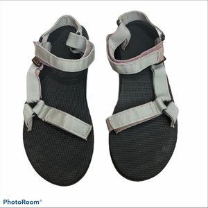 Teva Universal Sandal Grey Velcro Strap